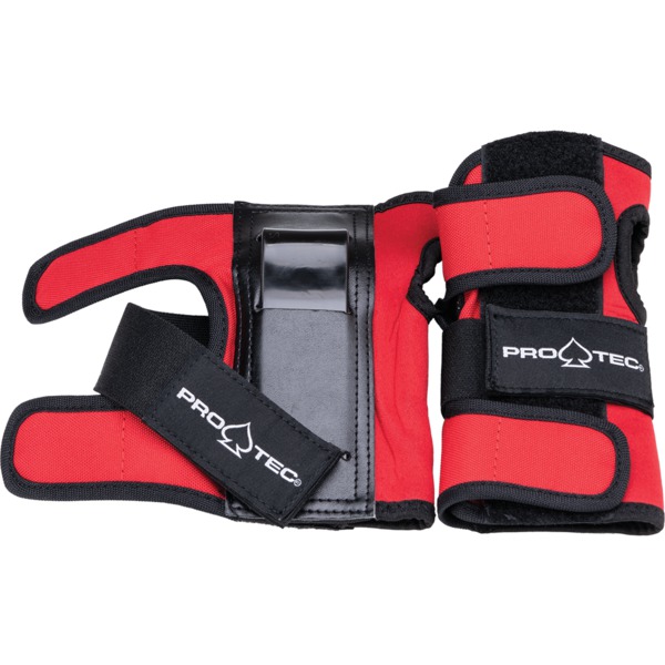 ProTec Skateboard Pads Street Red / White / Black Wrist Guards - Medium