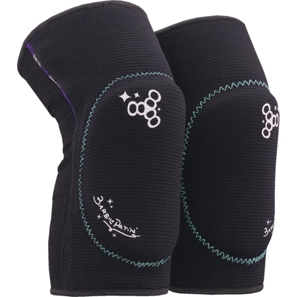 Triple 8 Skateboard Pads Reversible Soft Barbie Patin Elbow Pads - Large