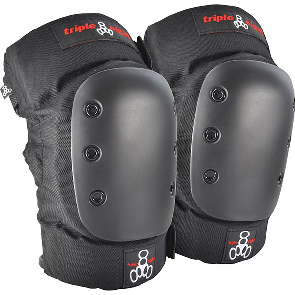 Triple 8 Skateboard Pads KP 22 Black Knee Pads - Junior