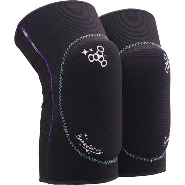 Triple 8 Skateboard Pads Reversible Soft Barbie Patin Knee Pads - Medium