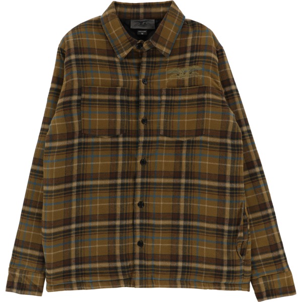 Anti Hero Skateboards Basic Eagle Flannel Jacket in Multi