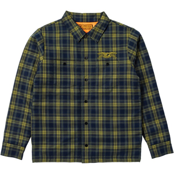 Anti Hero Skateboards Hecho Por Skate Men's Jacket in Plaid
