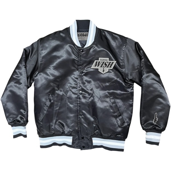 Deathwish Skateboards Wish Kings Black Men's Jacket - Medium