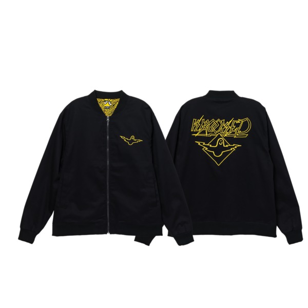 Krooked Skateboards Bird Lightening Men's Jacket in Black