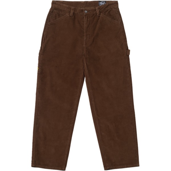 Krooked Skateboards Shmoo Carpenter Men's Pants in Brown