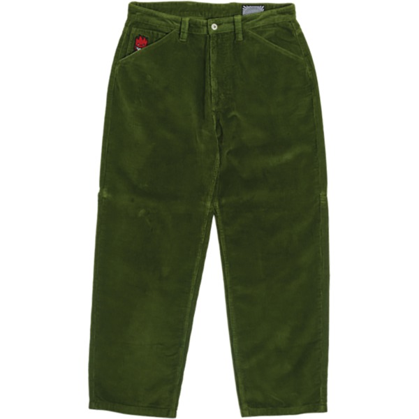 Spitfire Wheels Bighead Fill Corduroy Pants in Olive