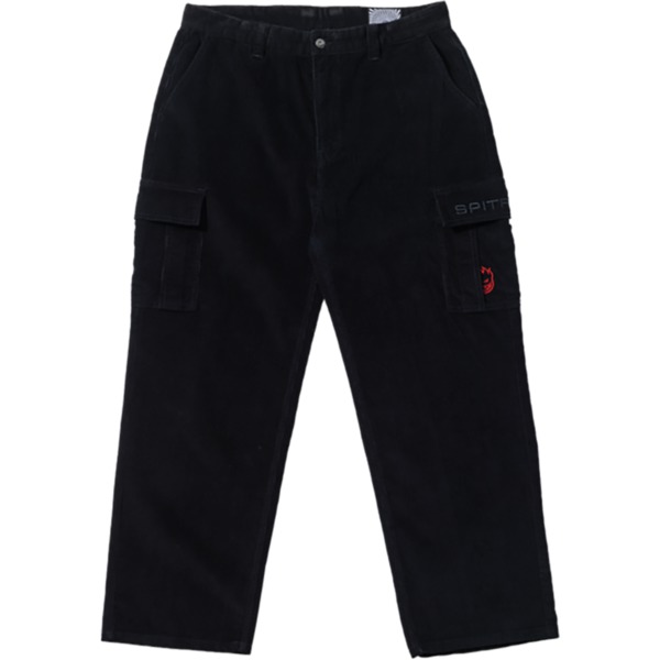 Spitfire Wheels Classic 87 Cord Cargo Black Men's Pants - Medium