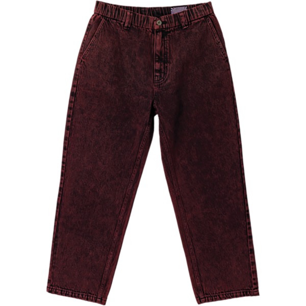 Spitfire Wheels Eternal Denim Red Overdye Men's Pants - 34