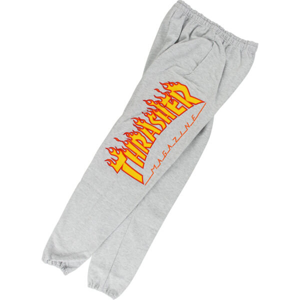 Thrasher Magazine Flame Grey Sweatpants 