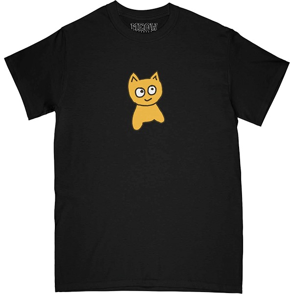 Meow Skateboards Big Cat Black Women's T-Shirt - Small Meow Skateboards Big Cat Black Women's T-Shirt - Small
