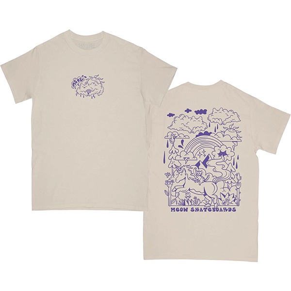 Meow Skateboards Dream Natural Women's T-Shirt - X-Large