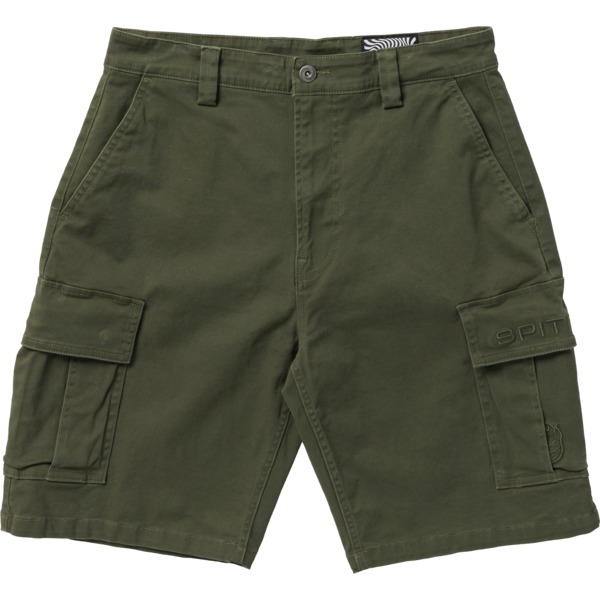 Spitfire Wheels Classic 87 Cargo Olive Men's Shorts - 32 Spitfire Wheels Classic 87 Cargo Olive Men's Shorts - 32