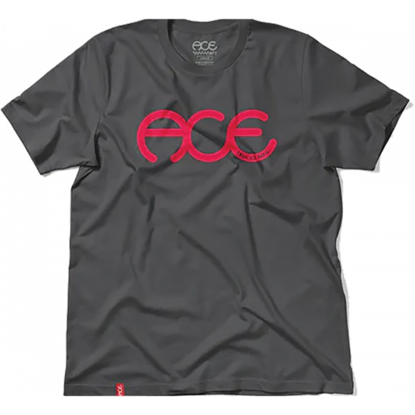 Ace Trucks MFG. Rings Slate / Red Men's Short Sleeve T-Shirt - X-Large