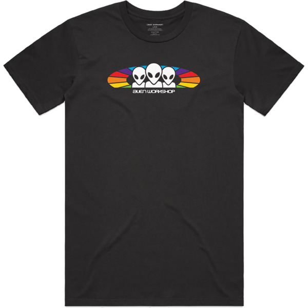 Alien Workshop Skateboards Spectrum Black Men's Short Sleeve T-Shirt - X-Large Alien Workshop Skateboards Spectrum Black Men's Short Sleeve T-Shirt - X-Large
