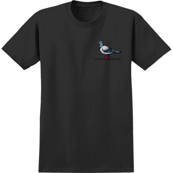 Anti Hero Skateboards Lil Pigeon Men's Short Sleeve T-Shirt in Black
