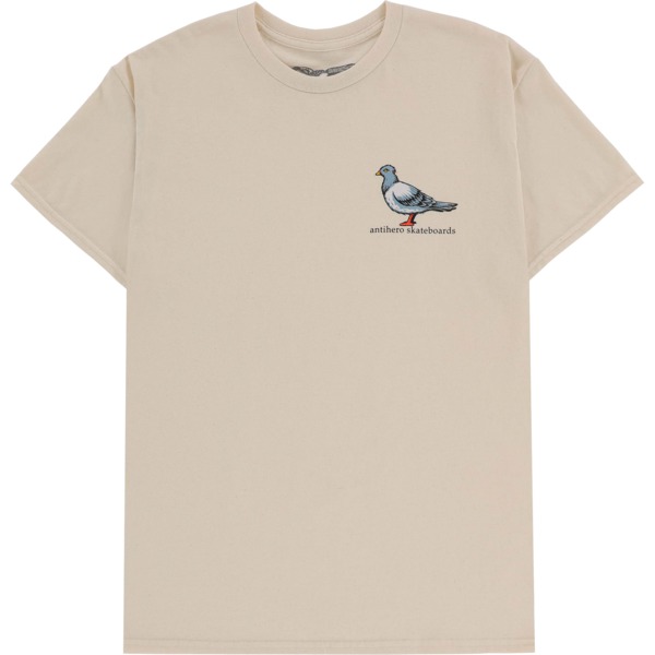 Anti Hero Skateboards Lil Pigeon Men's Short Sleeve T-Shirt in Cream