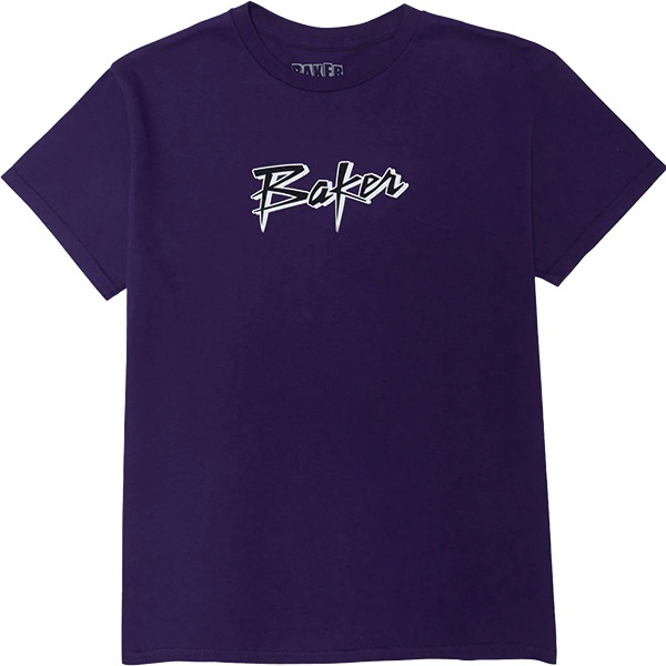 Baker Skateboards Purple Pain Purple Men's Short Sleeve T-Shirt - X-Large