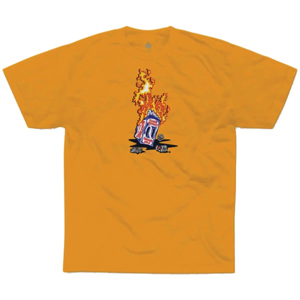 Black Label Skateboards Elijah Akerley Fire Brewed Men's Short Sleeve T-Shirt