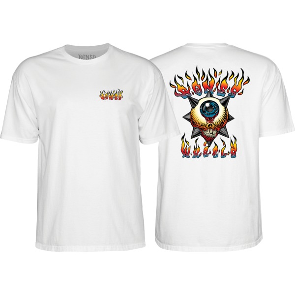 Bones Wheels Iron Sun Men's Short Sleeve T-Shirt