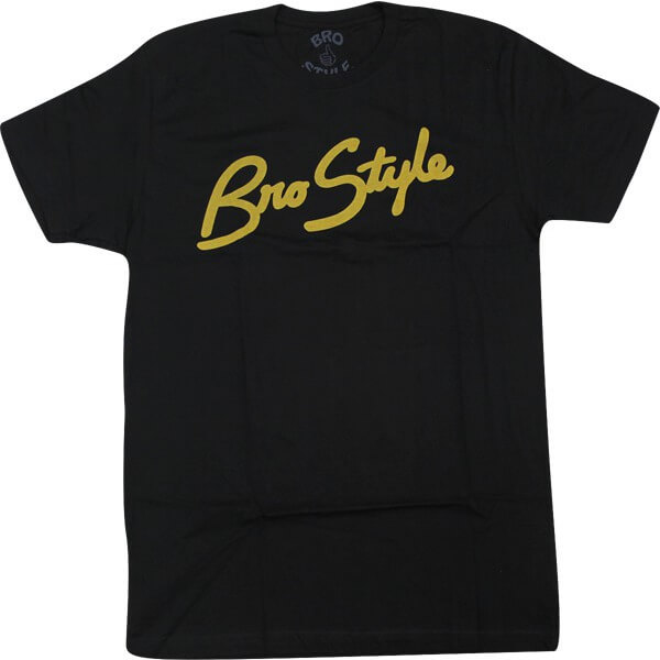 Bro Style Skateboards Script Men's Short Sleeve T-Shirt