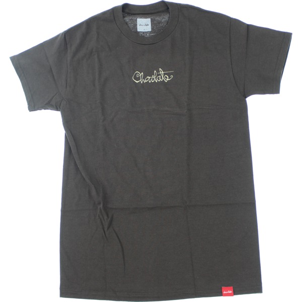 Chocolate Skateboards 94 Script Dark Chocolate Men's Short Sleeve T-Shirt - Medium