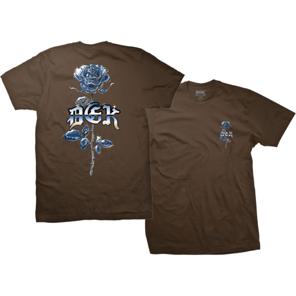 DGK Skateboards Amen Dark Chocolate Men's Short Sleeve T-Shirt - Large