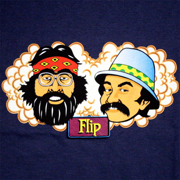 Flip Skateboards Tom's Friends Navy Men's Short Sleeve T-Shirt - Small