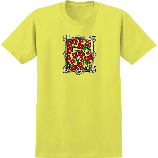 Krooked Skateboards Flower Frame Men's Short Sleeve T-Shirt