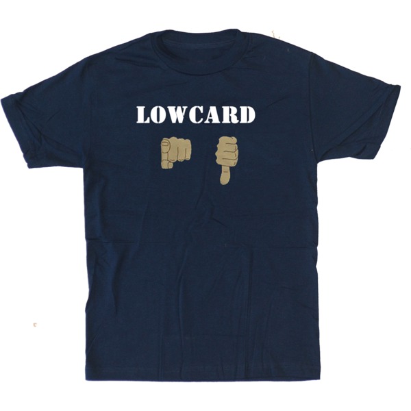 Lowcard Mag You Suck Navy Men's Short Sleeve T-Shirt - Medium