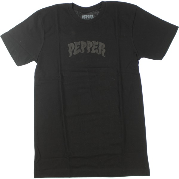 Pepper Grip Tape Co Logo Men's Short Sleeve T-Shirt in Black