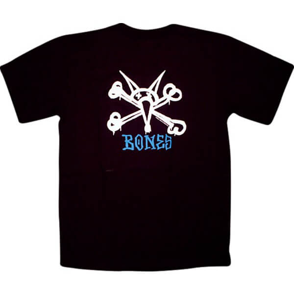 Powell Peralta Rat Bones Black Men's Short Sleeve T-Shirt - Large Powell Peralta Rat Bones Black Men's Short Sleeve T-Shirt - Large