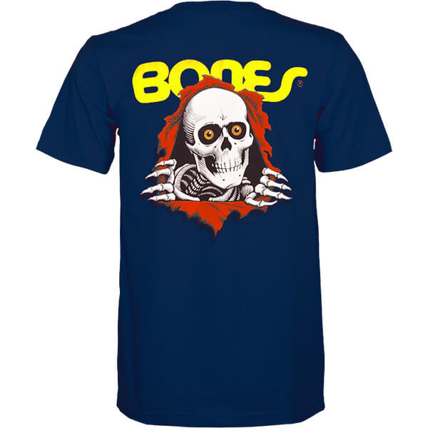 Powell Peralta Ripper Navy Men's Short Sleeve T-Shirt - Small