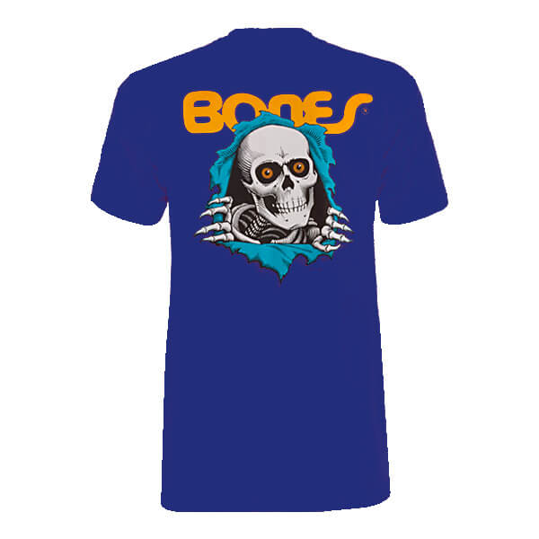 Powell Peralta Ripper Navy Men's Short Sleeve T-Shirt - Medium