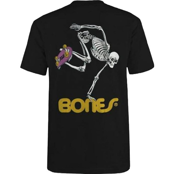 Powell Peralta Skateboard Skeleton Black Men's Short Sleeve T-Shirt - X-Large Powell Peralta Skateboard Skeleton Black Men's Short Sleeve T-Shirt - X-Large