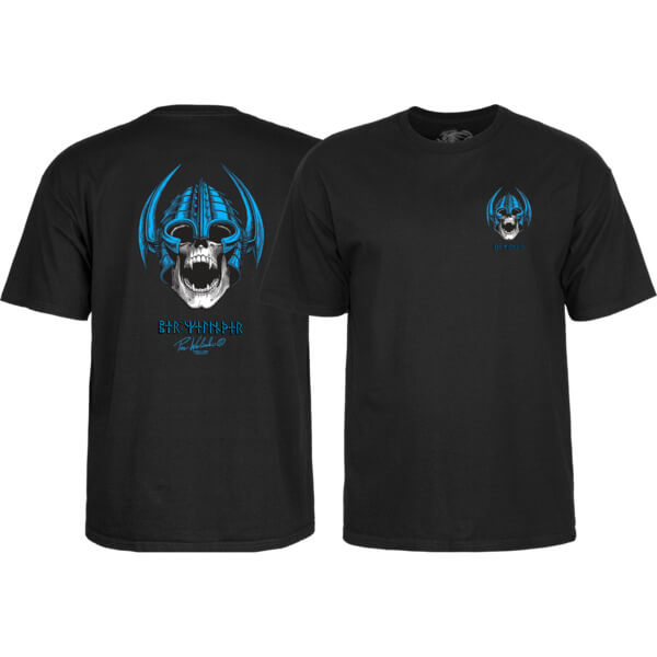 Powell Peralta Per Welinder Skull Black Men's Short Sleeve T-Shirt - Small