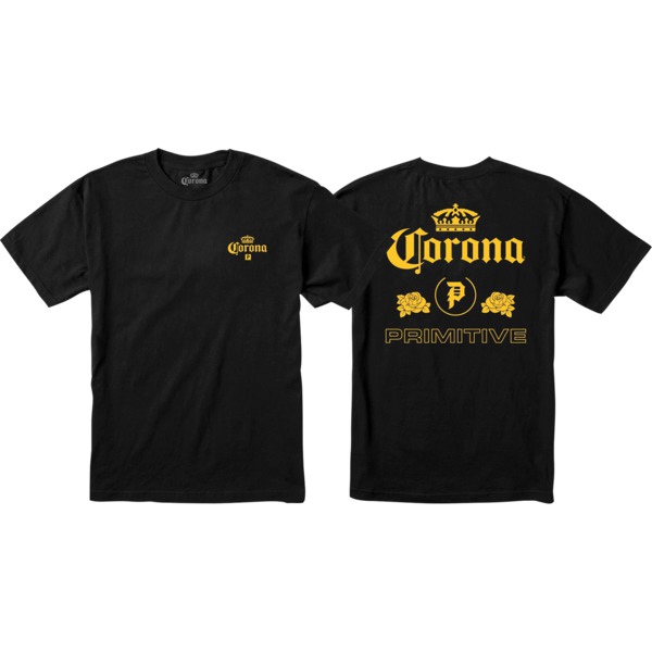 Primitive Skateboarding Corona Heritage Men's Short Sleeve T-Shirt in Black