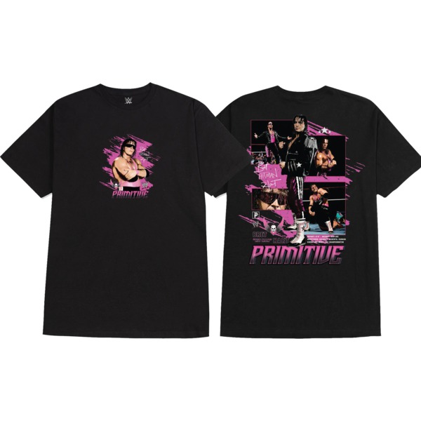 Primitive Skateboarding Hitman Black Men's Short Sleeve T-Shirt - Large