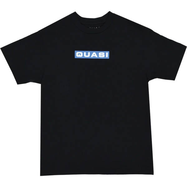 Quasi Skateboards Euro Black Men's Short Sleeve T-Shirt - Large