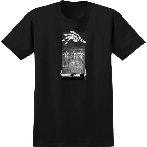 Real Skateboards Overlord Men's Short Sleeve T-Shirt in Black