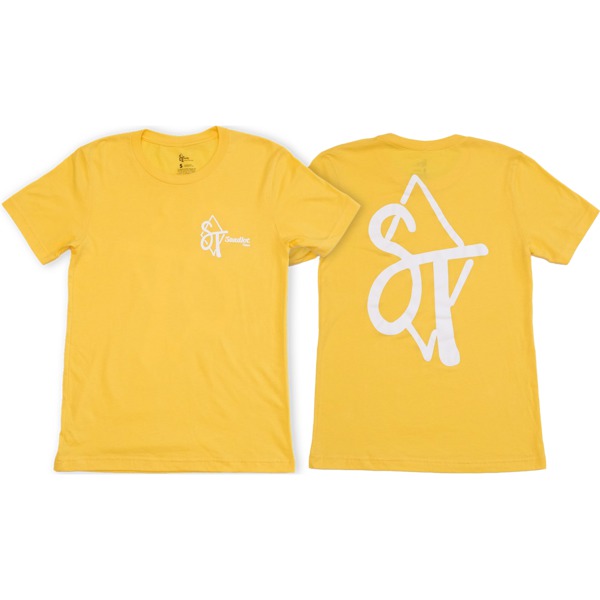 Sandlot Times Skateboards Staple Yellow Men's Short Sleeve T-Shirt - Small