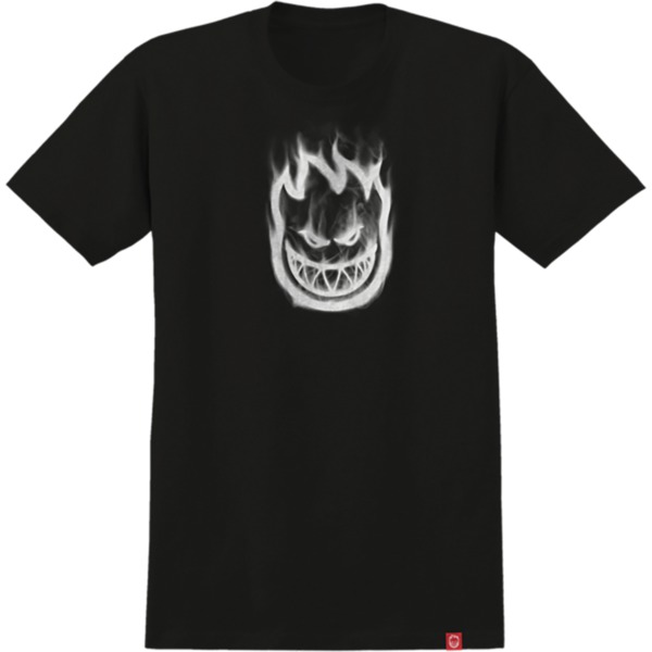 Spitfire Wheels Bighead Smoke Black / White Men's Short Sleeve T-Shirt - Large Spitfire Wheels Bighead Smoke Black / White Men's Short Sleeve T-Shirt - Large