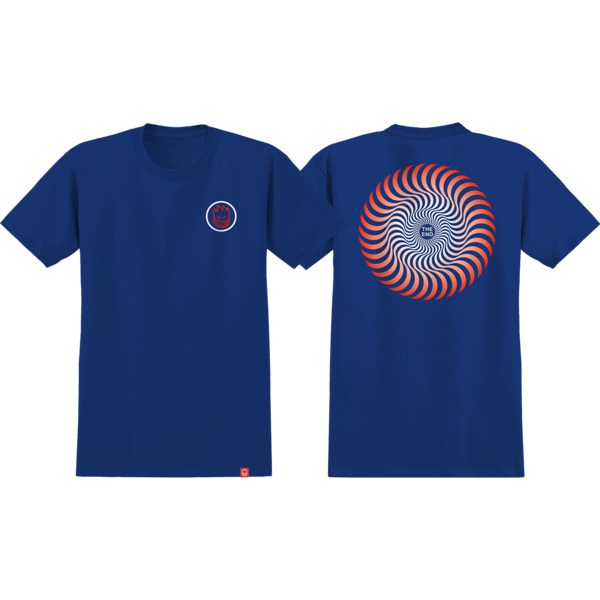 Spitfire Wheels Classic Swirl Fade Men's Short Sleeve T-Shirt