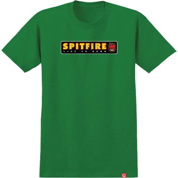 Spitfire Wheels LTB Kelly Green Men's Short Sleeve T-Shirt - Small