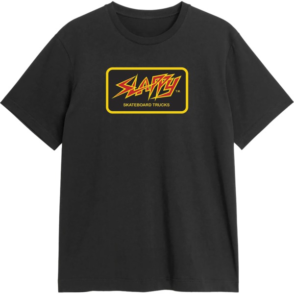 Slappy Truck Company Throwback Fill Black Men's Short Sleeve T-Shirt - Large