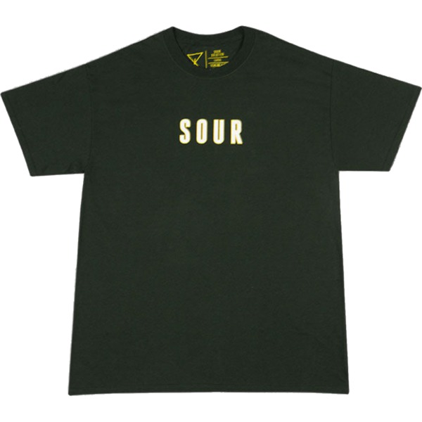 Sour Solution Skateboards Sour Army Forest Green Men's Short Sleeve T-Shirt - Medium