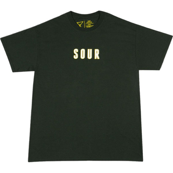 Sour Solution Skateboards Sour Army Forest Green Men's Short Sleeve T-Shirt - X-Large