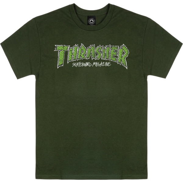 Thrasher Magazine Brick Men's Short Sleeve T-Shirt