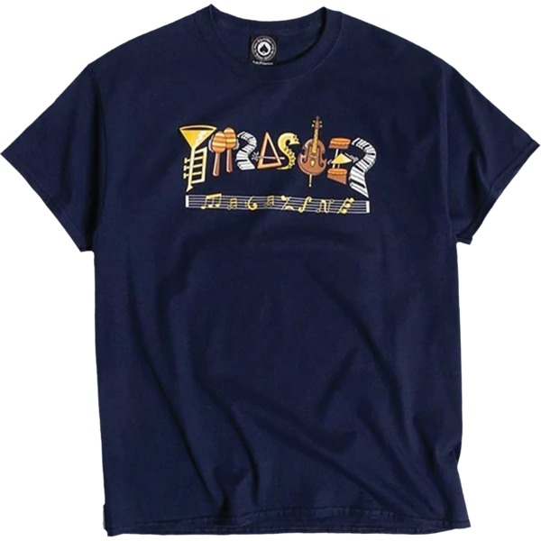 Thrasher Magazine Fillmore Logo Men's Short Sleeve T-Shirt in Navy