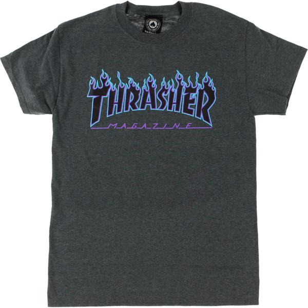 Thrasher Magazine Flame Men's Short Sleeve T-Shirt