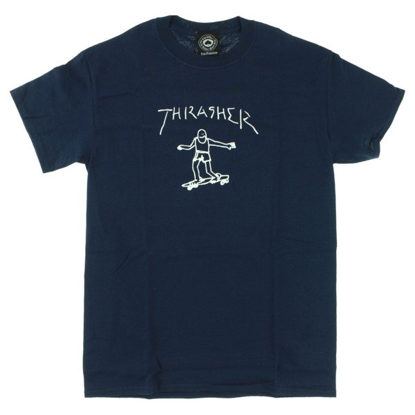 Thrasher Magazine Gonzales Men's Short Sleeve T-Shirt in Navy
